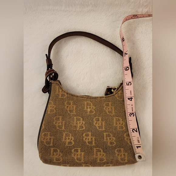 Dooney and Bourke Brown Mini Bitsy Bag - Picture 6 of 11